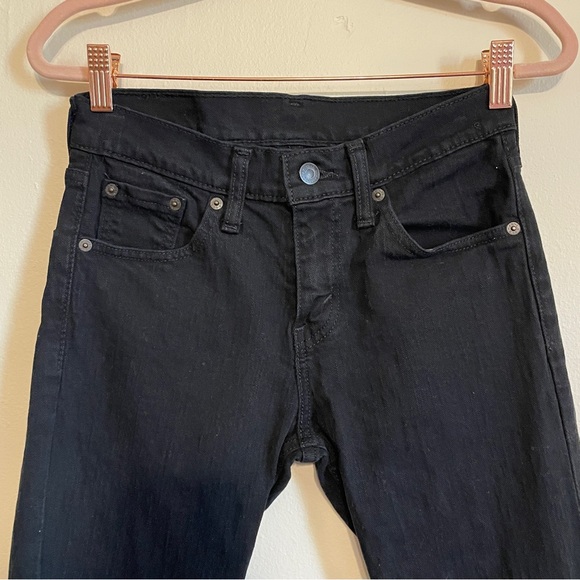 Levi's | Black Denim 511™ Slim Fit Men's Jeans 27x32 - Picture 4 of 8